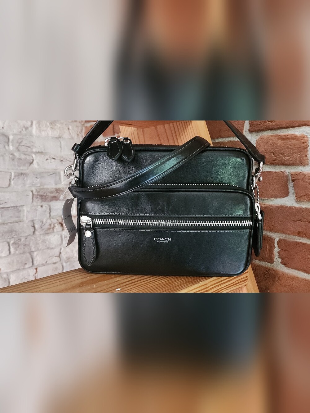 Coach Dakota Bag Black/Silver - Picture 15 of 15